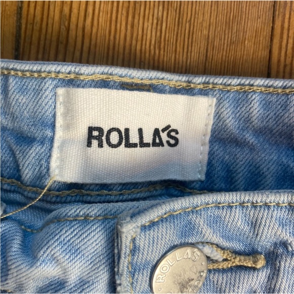 ROLLA'S High Rise Straight Leg Jeans - Picture 3 of 8